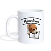 Beagle Study Print Coffee/Tea Mug - white