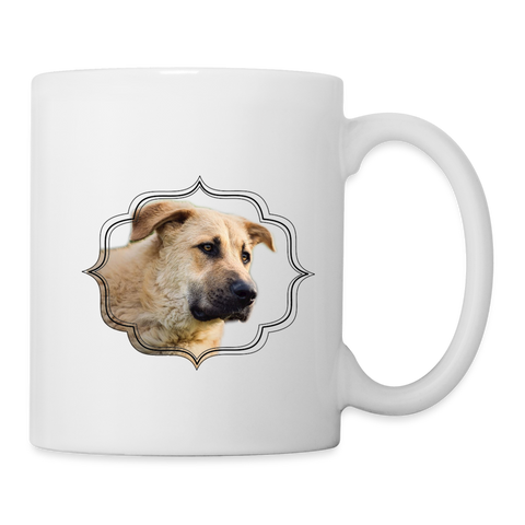 Cute Anatolian Shepherd Dog Print Coffee/Tea Mug - white