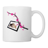 Afghan Hound Print Coffee/Tea Mug - white