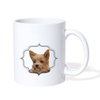 Australian Terrier Dog Print Coffee/Tea Mug - white