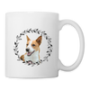 Basenji Dog Print Coffee/Tea Mug - white