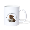 Lovely Basenji Dog Print Coffee/Tea Mug - white