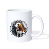 Beagle Print Coffee/Tea Mug - white