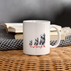 Bearded Collie Print Coffee/Tea Mug - white