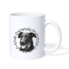 Beauceron Dog Print Coffee/Tea Mug - white