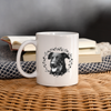 Beauceron Dog Print Coffee/Tea Mug - white