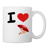 I Love Basenji dog Print Coffee/Tea Mug - white