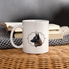 Belgian Malinois Print Coffee/Tea Mug - white