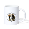 Bernedoodle Dog Coffee/Tea Mug - white