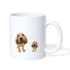 Bloodhound Print Coffee/Tea Mug - white