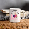 American Bobtail Cat "I Love USA" Print Coffee/Tea Mug - white