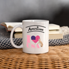 American Bobtail Cat "I Love USA" Print Coffee/Tea Mug - white