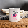 Dalmatian "I Love USA" Print Coffee/Tea Mug - white