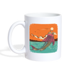 Fish Print Coffee/Tea Mug - white