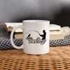 Fishing Print Coffee/Tea Mug - white