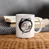 Koi Fish Alarm Clock Print Coffee/Tea Mug - white