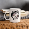 Koi Fish Alarm Clock Print Coffee/Tea Mug - white