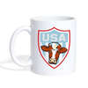 Cow Face Print Coffee/Tea Mug - white