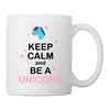 Unicorn Print Coffee/Tea Mug - white