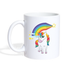 Unicorn Print Coffee/Tea Mug - white