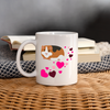 Hamster Print Coffee/Tea Mug - white