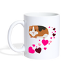 Hamster Print Coffee/Tea Mug - white