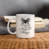 Magical Butterfly Print Coffee/Tea Mug - white