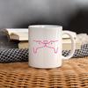 Cute Pig Love Print Coffee/Tea Mug - white