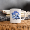 Greyhound Print Coffee/Tea Mug - white