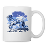 Greyhound Print Coffee/Tea Mug - white