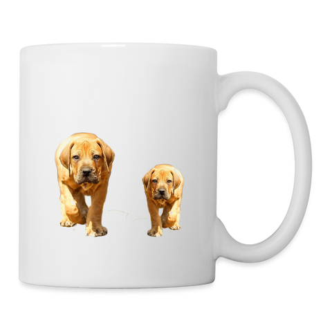 Boerboel Print Coffee/Tea Mug - white