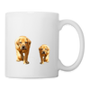 Boerboel Print Coffee/Tea Mug - white