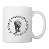 Cute Boerboel Print Coffee/Tea Mug - white