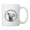 Border Terrier Print Coffee/Tea Mug - white