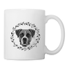 Boxer Print Coffee/Tea Mug - white