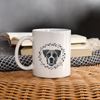 Boxer Print Coffee/Tea Mug - white