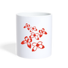 Butterfly Print Coffee/Tea Mug - white