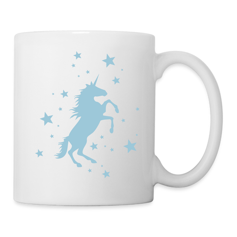 Unicorn Print Coffee/Tea Mug - white