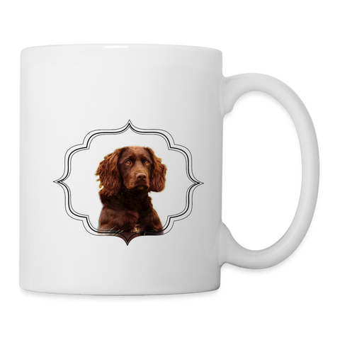 Boykin Spaniel Print Coffee/Tea Mug - white