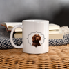 Boykin Spaniel Print Coffee/Tea Mug - white