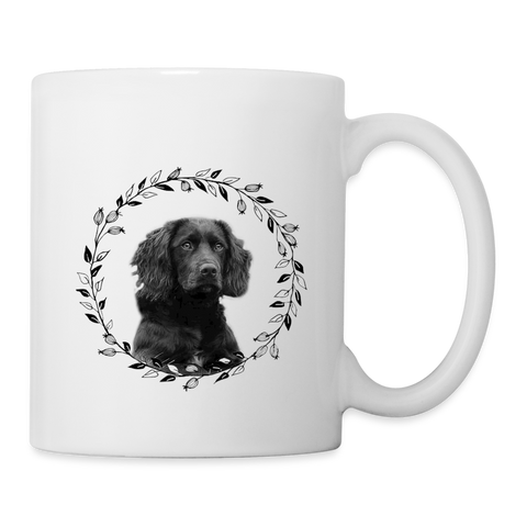 Cute Boykin Spaniel Print Coffee/Tea Mug - white