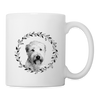 Cute Briard Print Coffee/Tea Mug - white