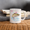 Fish Print Coffee/Tea Mug - white