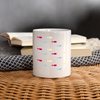 Fish Print Coffee/Tea Mug - white