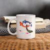 Fish Print Coffee/Tea Mug - white