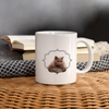 British Shorthair Cat Print Coffee/Tea Mug - white