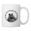 Cute British Shorthair Cat Print Coffee/Tea Mug - white