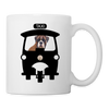 Boxer Dog Print Coffee/Tea Mug - white