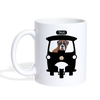 Boxer Dog Print Coffee/Tea Mug - white