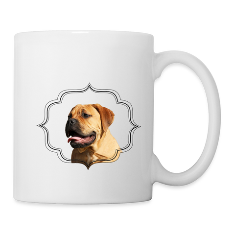 Bullmastiff Print Coffee/Tea Mug - white